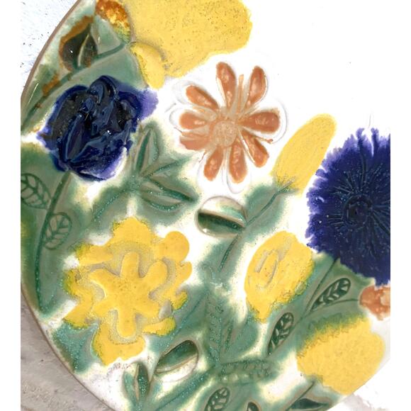 Bennington Potters Collective Wall Art David Gil Vintage #1561 Vermont‎ trivet - Picture 3 of 7